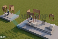 aretrop-render-3d-design-model-security-huts